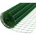 Rotolo di reti per filo rivestito in PVC verde